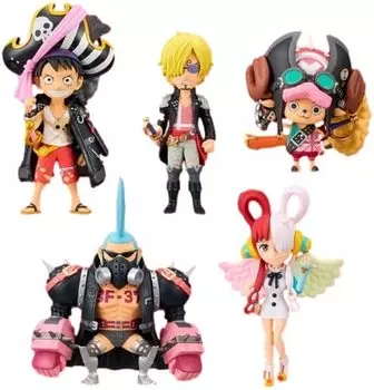 One Piece ONE PIECE FILM RED World Collectable Figure vol.1 [5 types set (full complete)] Banpresto