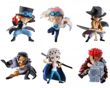 ONE PIECE One Piece Fruit 18th Naval Battle x All 6 Types Set Full Comp Gacha Gacha Capsule Toy