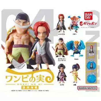 ONE PIECE One Piece Fruit Fourth Battle of 6 Types Gacha Gacha Capsule Toy [Набор (Полный Полный)]