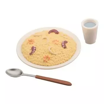 One Piece One Piece Meal Figure Collection Pilaf для Gacha Gacha Capsule Toy [3. Джин] (Отдельный предмет)