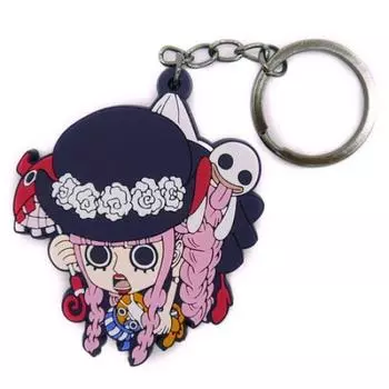 One Piece Perona Tsumamare Keychain