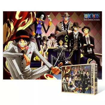 One Piece - Reunited Worlds - 300 piece jigsaw puzzle, popular Korean puzzle