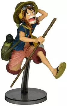 One Piece SCultures BIG Summit Battle 4 IV Monkey Luffy Strong World ONE PIECE Figure Prize Banpresto Zoukei-Oh vol.1 D. ver.