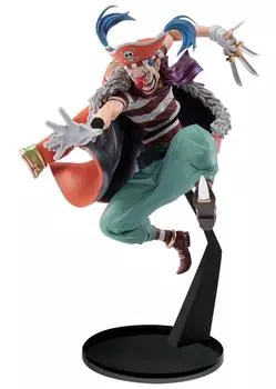 One Piece SCultures BIG Summit Battle 4 17 см фигурка с постаментом Zoukei-Oh vol.4 (Багги) Прибл.
