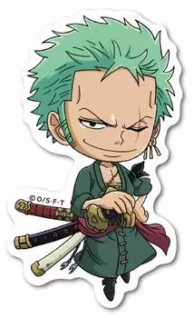 One Piece SD Персонаж Зоро ONE PIECE Наклейка LCS-511 (Нормальный)