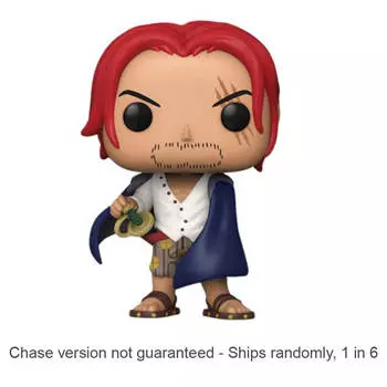One Piece Shanks эксклюзивно в США Pop! Vinyl Chase выходит 1 из 6