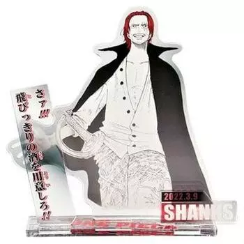 ONE PIECE Shanks Знаменитая сцена Диорама Фигурка Акриловая подставка 2022 Ограниченный товар