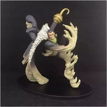 One Piece SIR Crocodile Figure Zero SC Hypothesis Big Sashab Vujacic One Piece Модель Фигурка Персонаж Коллекционная коллекция Подарок 19 см
