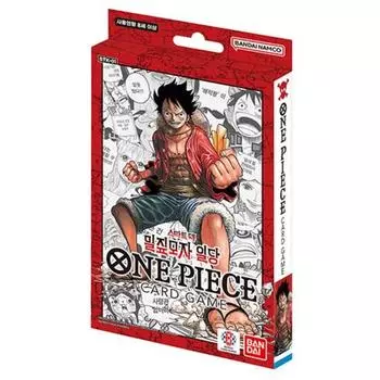 One Piece Start Deck Пираты Соломенной Шляпы, популярная корейская игра