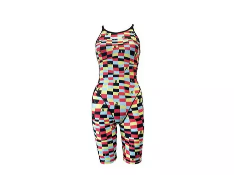 One Piece Swimsuit Swim Junkie [Aqua Sphere] Women s Yellow/Red
