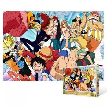 One Piece - The Adventure Begins - пазл из 1014 деталей, популярная корейская головоломка