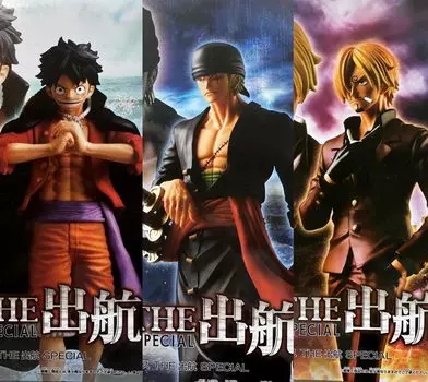One Piece THE Departure SPECIAL Luffy Sanji Zoro LUFFY SANJI ZORO Фигурка Все 3 Типа Набор