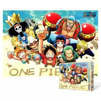 One Piece - Toward the Dream - пазл из 300 деталей, популярная корейская головоломка