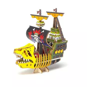 One Piece Victoria Punk Деревянный 3D пазл 3D набор для самостоятельного изготовления, который понравится всем, от учеников начальной школы до взрослых. Развивающая игрушка.