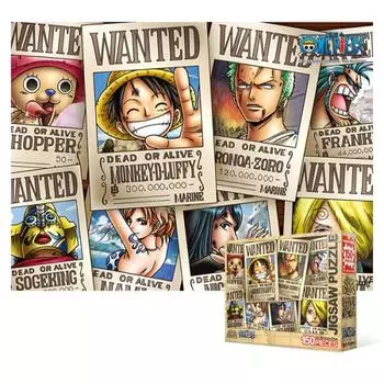 One Piece - Wanted Collection - 150 Piece Jigsaw Puzzle, popular Korean puzzle
