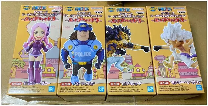 One Piece World Collectable Figure Egg Head Type Set - 3-4