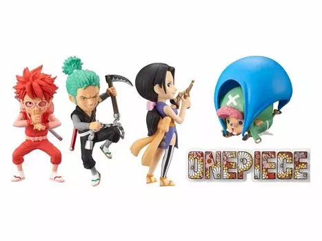 One Piece World Collectable Figure WANOKUNI STYLE1 All 5 Types Set