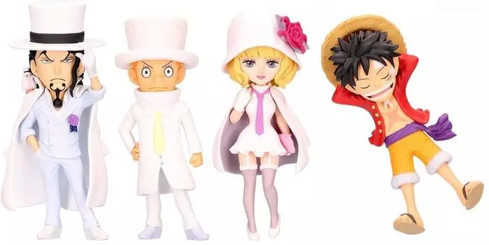 One Piece World Collectable New Chapter Enter 4 Types Set