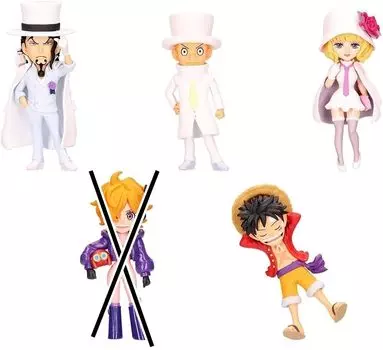 One Piece World коллекционная фигурка новая глава введите 4 типа набор Egghead Edition жёлтый