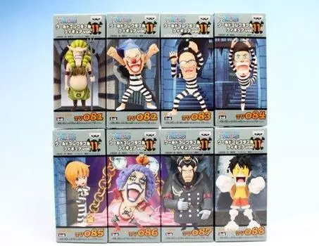One Piece World коллекционная фигурка ONE PIECE Anime Banpresto All 8 Types Full Complete Set vol.11