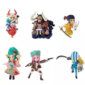 One Piece World Коллекционная фигурка WT100 Памяти Эйитиро Оды Оригинальная иллюстрация 100 Великих Пиратов Просмотров 8 из 6 Типов Banpresto [Набор (Полный