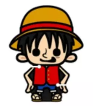 One Piece x Panson Наушники Проводной менеджер Луффи