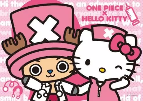 ONE PIECEHELLO KITTY 108 деталей Будьте здоровы 108-541