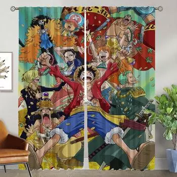 One-Pieces Curtains for Bedroom Halloween Decoration Living Room Curtain Shades Partition Home Interior Curtains Kitchen Elegant W50xH70cmx2pcs-CL