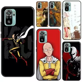 One Punch Man аниме для Redmi Note 10 Pro чехол для Redmi Note 11 Pro Note 8 9 Pro 9S 10S 11S 9C 9A 9T чехол Redmi 7