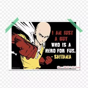 One Punch Man Сайтама Генос железные нашивки для DIY теплопередающая одежда термопереносные наклейки декоративная печать