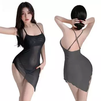 One Sexy Half with One Size Fits Most [insdidi] Piece, Lingerie, Babydoll, Slip, Camisole, Nightwear, Pajamas, Nightgown, Women s Costume, T-back,