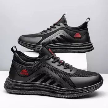 One shoe мужские, новый сезон мужские повседневные рабочие вождения дышащие маленькие кожаные, мужские туфли 39