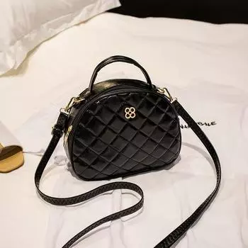 Женская сумка кроссбоди на одно плечо Вышитая Цепочка Полукруглая сумка Модная сумка для мобильного телефона Модные сумки