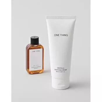 One Thing Centella Asiatica Soothing Cream 100 мл Специальный набор + 40 мл экстракта центеллы азиатской в подарок
