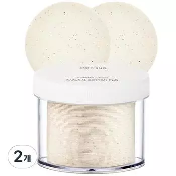 One Thing Cotton Pads, 60 pieces, 2 pieces