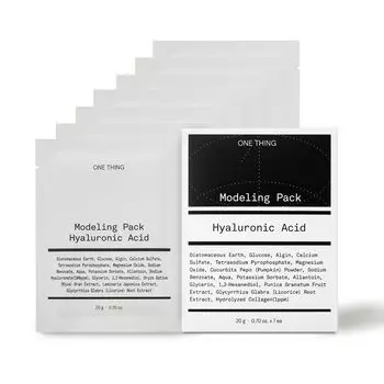 ONE THING Гиалуроновая кислота Моделирующая маска 1Set Firm Skin Pack Увлажняющий заряд Увлажнение Увлажнение Гиалуроновая кислота Увлажняющая маска Моделирование