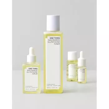 One Thing Niacinamide glutathiOne tOner Serum Special Set 30ml tOner+10ml Serum Free