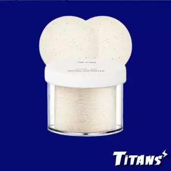 One Thing Unbleached Cotton Pads 60 sheets x 1