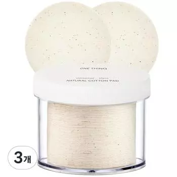 ONE THING Ватные диски, 60 шт., 3 шт.