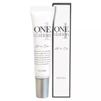 ONEdation 15 г BB Cream Foundation [любимая основа Юи Тегоши] 6-в-1 для мужчин All-in-one бежевый