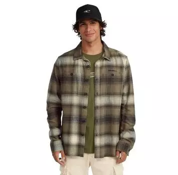 Oneill Flannel Check рубашка с длинным рукавом M