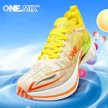 onemix 2025 Orca Man Амортизирующие кроссовки для бега Тренировочная спортивная обувь для активного отдыха Нескользящие износостойкие зимние мужские кроссовки 35 слоновая кость