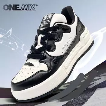 ONEMIX Board Shoes для мужчин и женщин, дышащие и амортизирующие кроссовки для хлеба на открытом воздухе с толстой подошвой, универсальные и легкие 35 зелёный