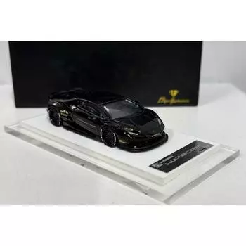 Onemodel 1:64 Black LP610 Huracan LB Sports Model Diecast Resin Car New Collection