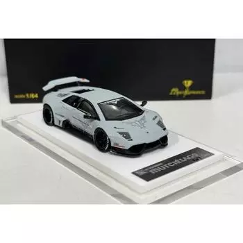 Onemodel 1:64 Gray LP670-4 Murcielago LB Sports Model Diecast Resin Car New Collection