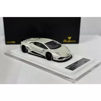 Onemodel 1:64 Pearl White LP610 Huracan LB Sports Model Diecast Resin Car New Collection
