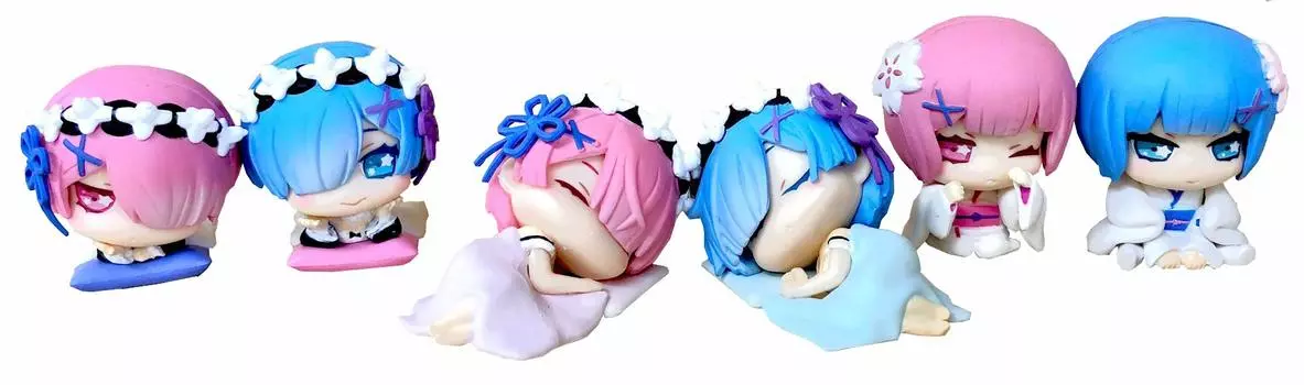 Onemutan Life in a Different World from Zero of 6 Types Gacha Gacha Capsule Toy Re [Set (Full Complete)]
