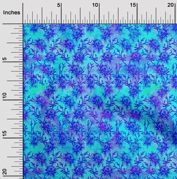 oneOone Cotton Cambric Red Fabric Batik Sewing Material Print Fabric By The Yard 42 Inch Wide - 42 Inch Wide - Viscose Chiffon красный