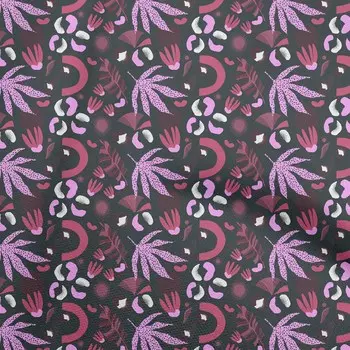 oneOone Cotton Flex Bluish Violet Fabric Tropical Abstract Dress Material Fabric Print Fabric by The Yard 40 Inch 42InchWide-ViscoseChiffon синий