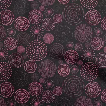 oneOone Cotton Flex Черная ткань Абстрактное платье Материал Ткань Ткань с принтом в ярдах 40 дюймов 42 Inch Wide - Viscose Chiffon арктический голубой